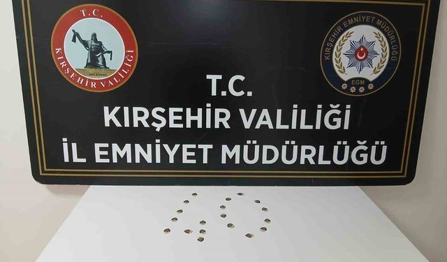 Sahte altın satmaya çalıştı polise yakalandı