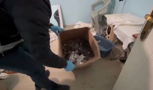 Samsun'da 13 bin 552 uyuşturucu hap ele geçirildi