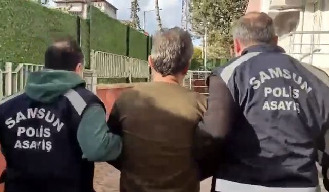 Samsun'da 13 yıl hapis cezasıyla aranan firari yakalandı