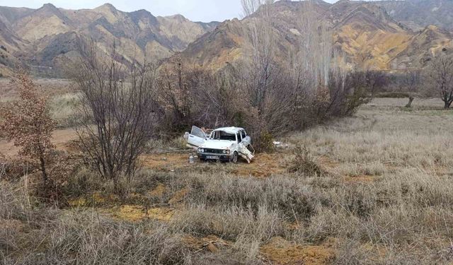 Sivas'ta trafik kazası: 1 ölü, 2 ağır yaralı