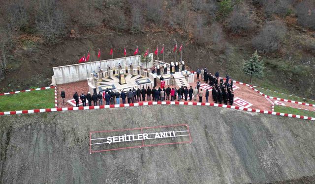 Tokat'ta 16 yıl önceki terör saldırısında şehit olan 7 asker anıldı