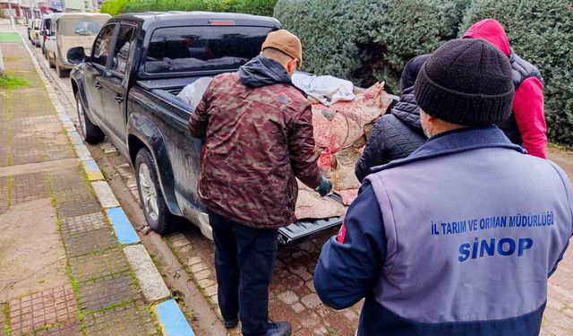 Yasa dışı avlanan kalkanlar, ihtiyaç sahiplerine ücretsiz dağıtıldı