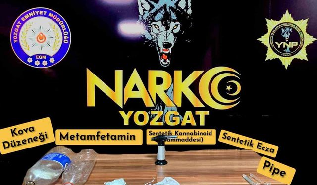 Yerköy'de uyuşturucu operasyonu