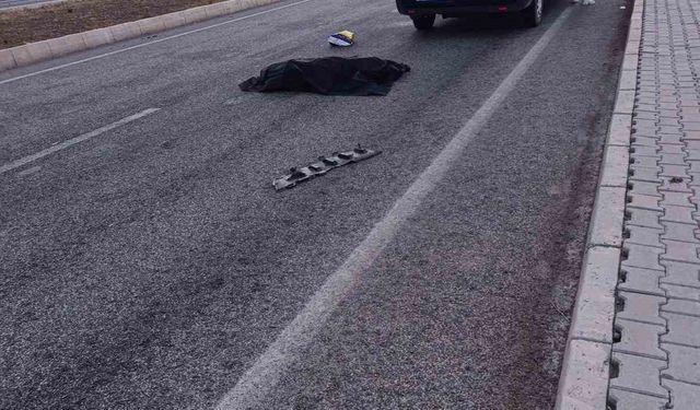 Yozgat'ta otomobilin çarptığı yaya, hayatını kaybetti