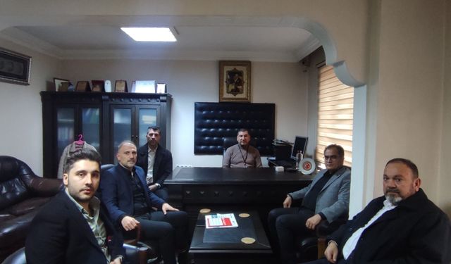 BASK ve Birlik Sağlık Sen'den Tokat Hürsöz’e Nezaket Ziyareti