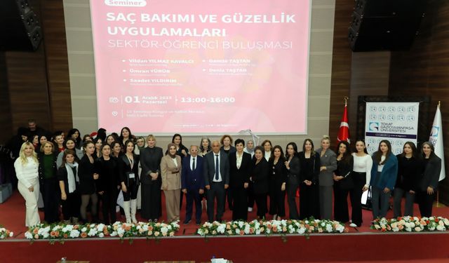 TOGÜ’de Sektör ve Öğrenciler "Saç Bakımı ve Güzellik Uygulamaları"nda Buluştu