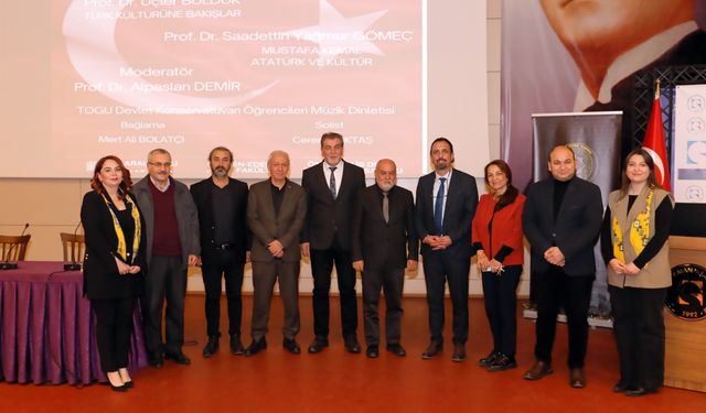 TOGÜ’de “Kültürel Kodlarımızın Oluşum Süreci” Paneli Düzenlendi