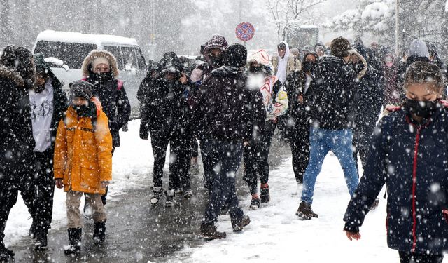 Tokat'ta 2 Ocak'ta Okullar Tatil