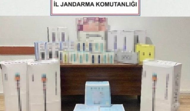 Bolu'da kaçak ürünler ele geçirildi