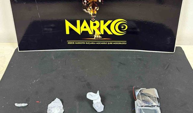 Düzce'de uyuşturucu operasyonu: 1 kişi tutuklandı
