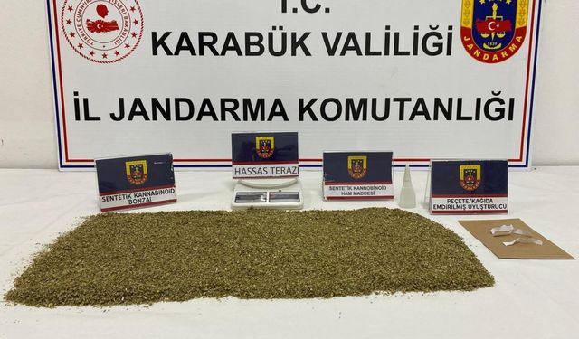 Karabük'te uyuşturucu operasyonu: 5 gözaltı