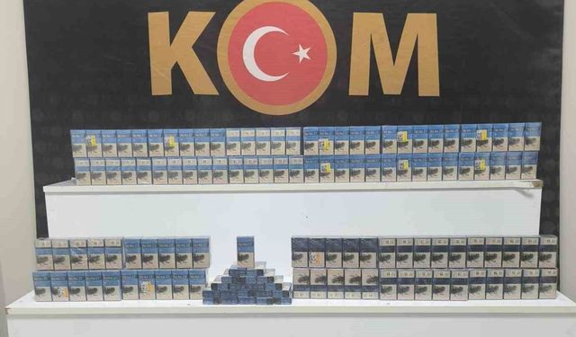 Kırşehir'de kaçak sigara operasyonu: 380 paket ele geçirildi
