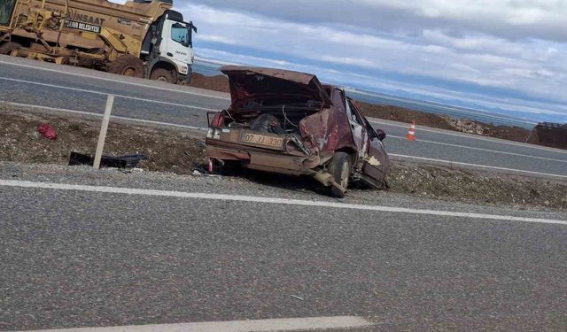 Konya'da otomobil devrildi: 2 yaralı