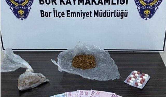 Niğde'de uyuşturucu operasyonu: 1 tutuklama