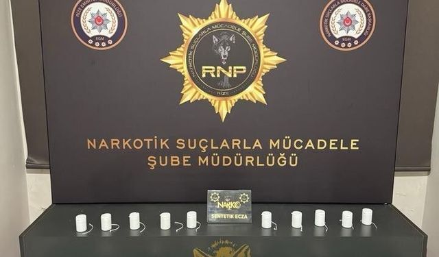 Rize'de torbacı operasyonu