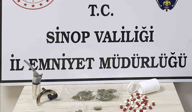 Sinop'ta uyuşturucu operasyonu: 4 gözaltı