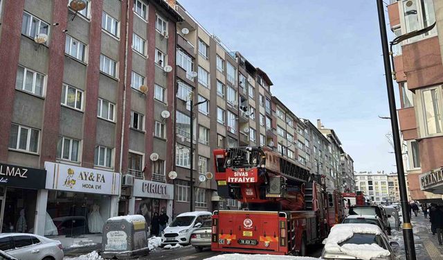 Sivas'ta patlayan kombi paniğe neden oldu