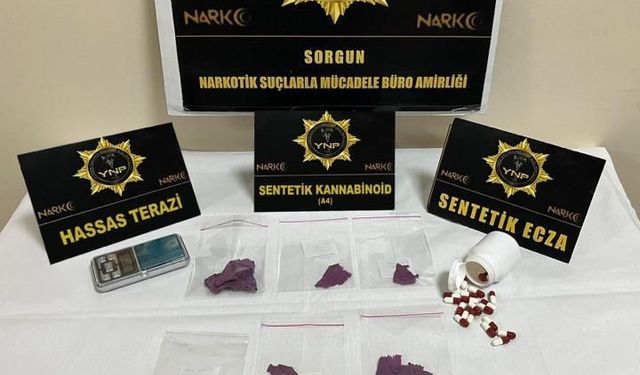 Yozgat emniyeti, uyuşturucu maddeye geçit vermedi