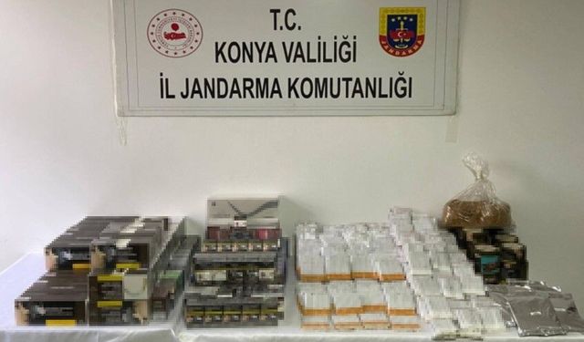 Jandarmadan tütün kaçaklarına operasyon