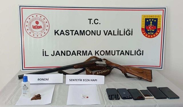Kastamonu'da uyuşturucu operasyonu: 11 gözaltı