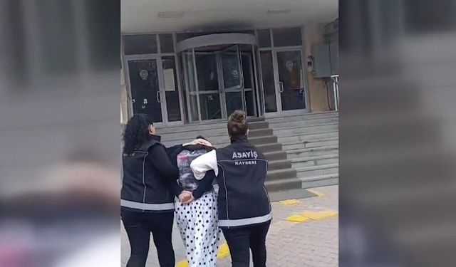 Kayseri'de 12 yıl 10 ay kesinleşmiş hapis cezası olan hükümlü yakalandı