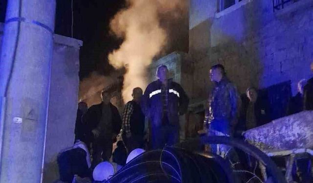 Niğde'de devrilen soba yangına yol açtı: 1 kişi yaralandı