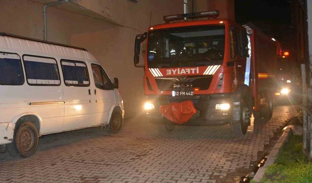Ordu'da sahur vakti baca yangını panik oluşturdu