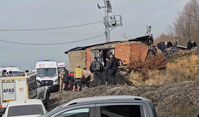 Özel maden ocağında göçük