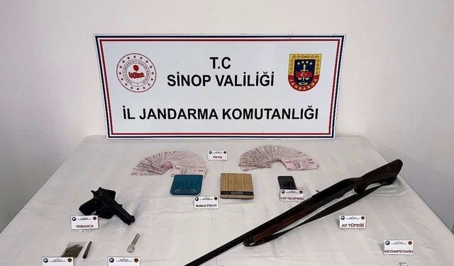 Sinop'ta uyuşturucu operasyonu: 2 şüpheli tutuklandı