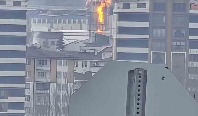 Tokat kereste fabrikasının silosunda yangın