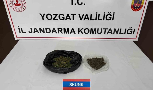 Yozgat'ta Jandarma ekipleri uyuşturucuyla mücadeleyi sürdürüyor