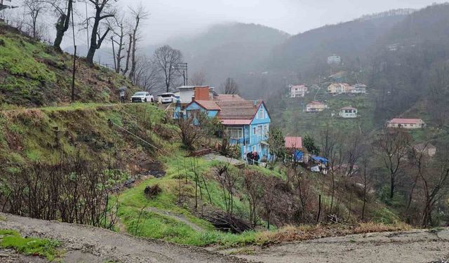 Zonguldak'ta heyelan nedeniyle boşaltılan yapılar yeniden kullanıma açıldı