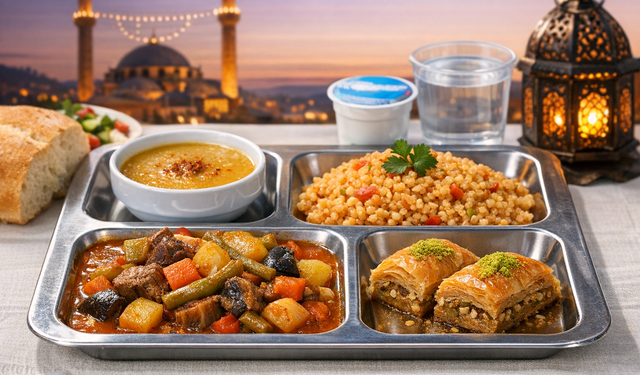 Tokat Belediyesi'nin Ramazan İftar Çadırı'nda Bugünkü Menüde Hangi Yemekler Var?