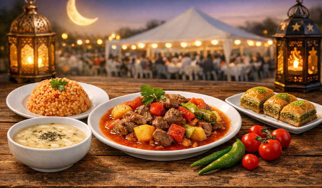 Tokat Belediyesi'nin Ramazan İftar Çadırı'nda Bugünkü Menüde Hangi Yemekler Var?