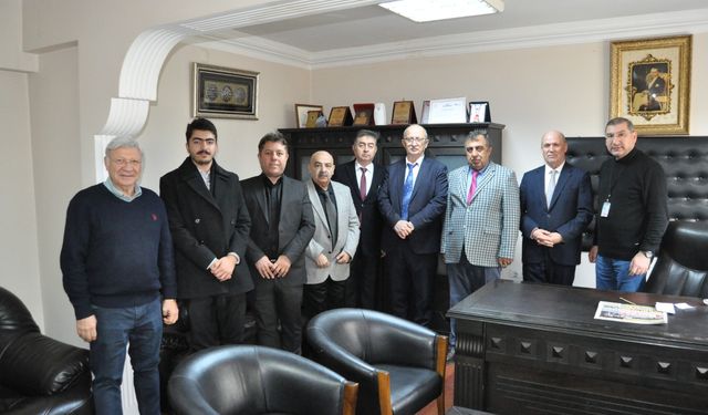 Sürücü Kursları İşverenlerinden Tokat’a teşekkür ziyareti