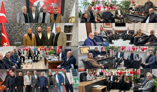 Eroğlu’ndan Esnaf ve Sanatkârlar Odalarına Hayırlı Olsun Ziyaretleri