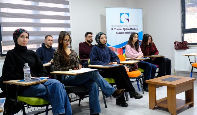 TOGÜ’de Öğrencilere Hayat Kurtaracak Eğitim Başladı