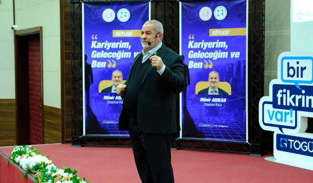 TOGÜ’de Kariyer Zirvesi! Münir Arıkan Gençlerle Buluştu