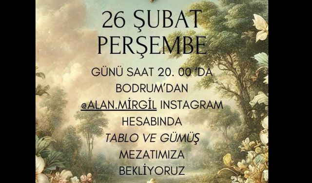 Mirgül Eren Griffe’den Sanatseverlere Özel Davet