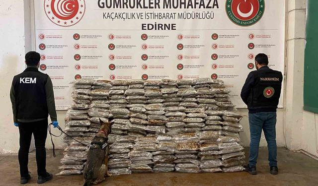 Gümrüklerde 828 milyon 272 bin liralık uyuşturucu madde ele geçirildi