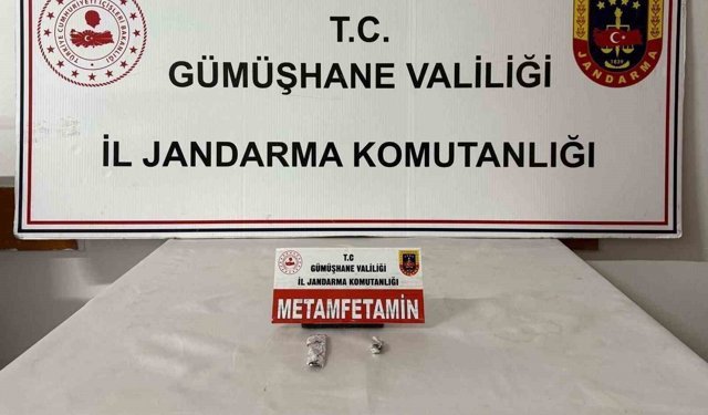 Gümüşhane'de uyuşturucu operasyonlarında iki şüpheli yakalandı