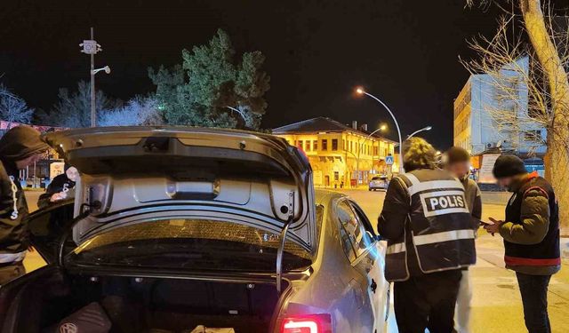 Karaman'da 108 araç trafikten men edildi