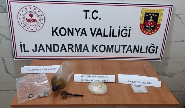Konya'da jandarmadan uyuşturucuya geçit yok: 21 tutuklama