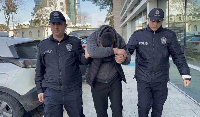 Polislere saldırıp polis aracına zarar veren alkollü şahıs tutuklandı