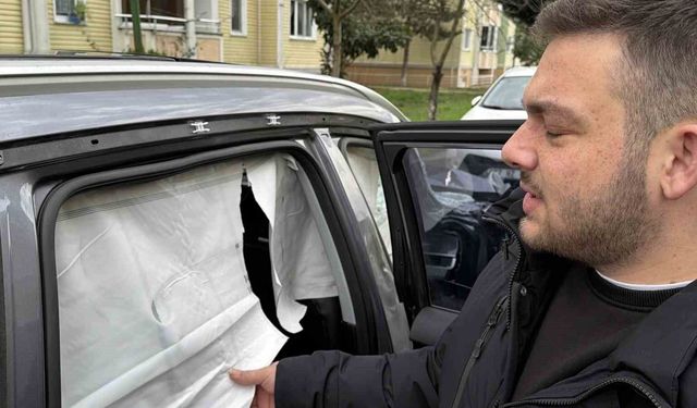 Sıfır araçta korkunç ihmal