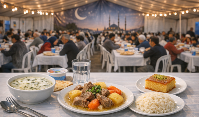 Vakıflar Genel Müdürlüğü'nün (VGM) Ramazan İftar Menüsü'nde Bugün Hangi Yemekler Var?