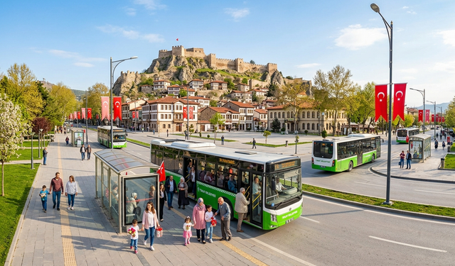 Tokat'ta Bayramda Toplu Taşıma Ücretsiz