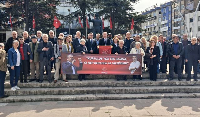 CHP Tokat’tan İmamoğlu’na Destek: "Millet İradesi Geçilmez"