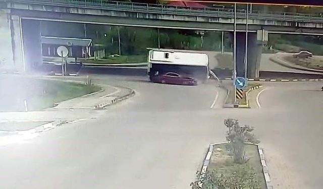 Bartın'da 44 kişinin yaralandığı otobüs kazasının görüntüsü ortaya çıktı