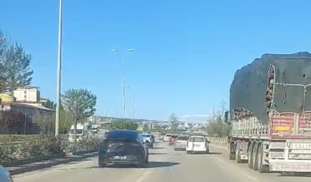 Karabük'te makas atan sürücüye 90 bin lira ceza